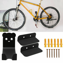 Load image into Gallery viewer, Bike Rack Pedal Hook Wall Mount Hanger Wheel Holder Display Storage Brackets
