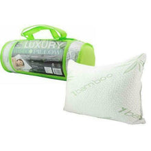 Load image into Gallery viewer, Luxury Bamboo Pillow Memory Form Standard Pillows Covers Cases 60x40cm
