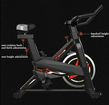 Load image into Gallery viewer, Best Fitness Portable Indoor Stationary Flywheel Exercise Home Gym Spin Bike
