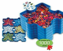 Load image into Gallery viewer, 6PCS Sort Your Puzzle Jigsaw Sorting Tray Box Container Stackable Trays For Kids Toys
