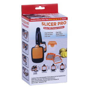 Pro Handheld Slicer Container Kitchen